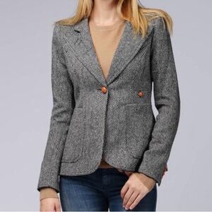 Smythe Grey Tweed Women's Blazer